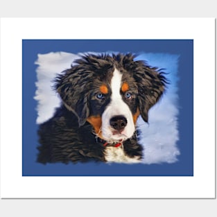 Bernese Mountain Dog Posters and Art